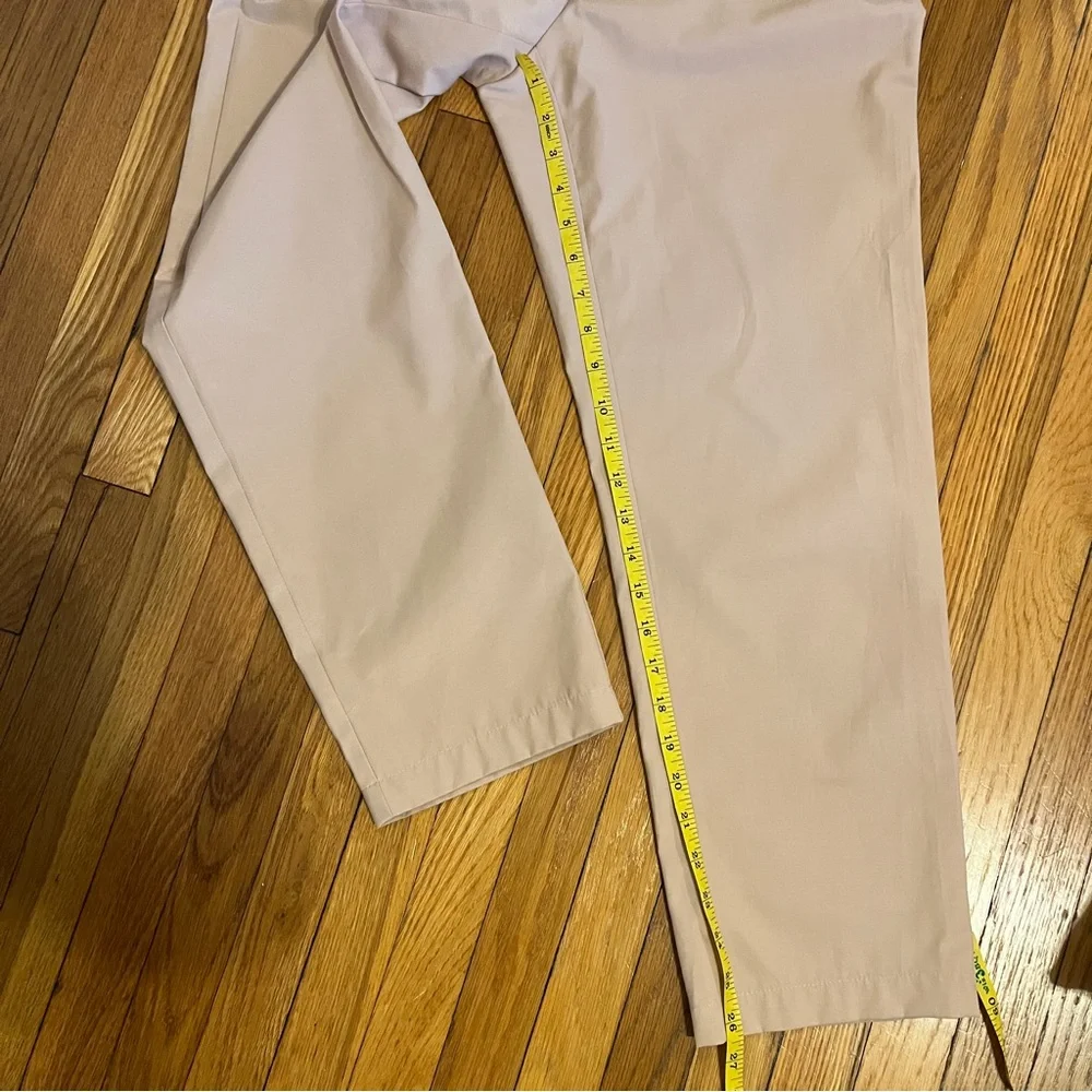 Amanda Uprichard Cream Pleated Trousers Pants Small